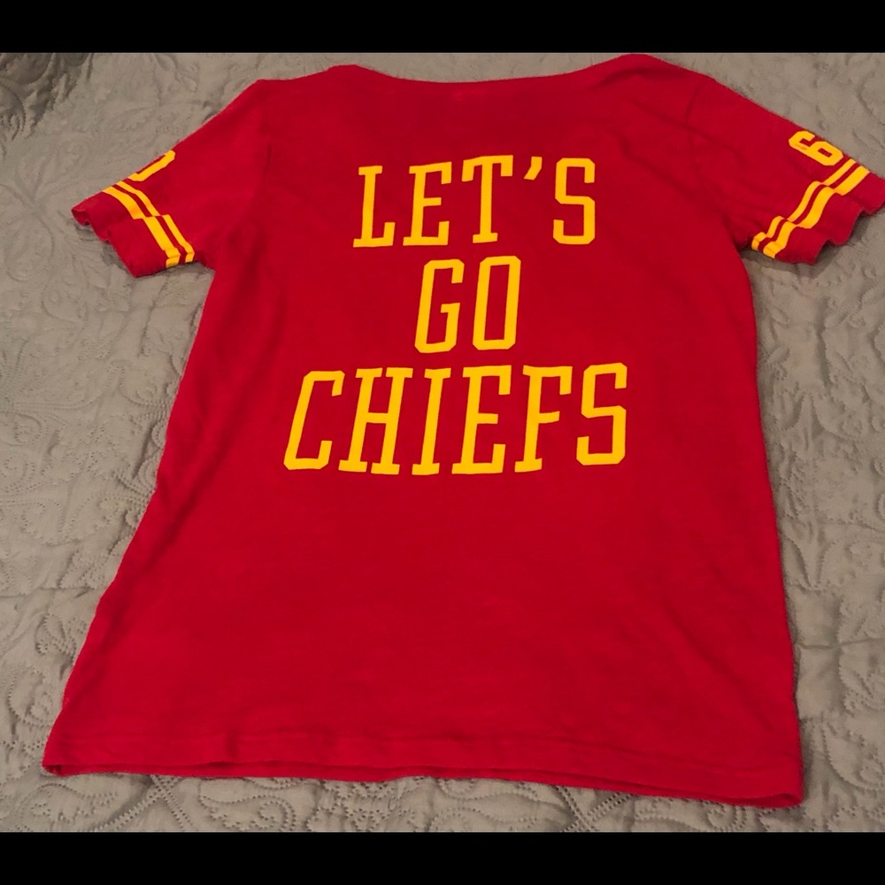 VS PINK Chiefs Large NWT Shirt RARE